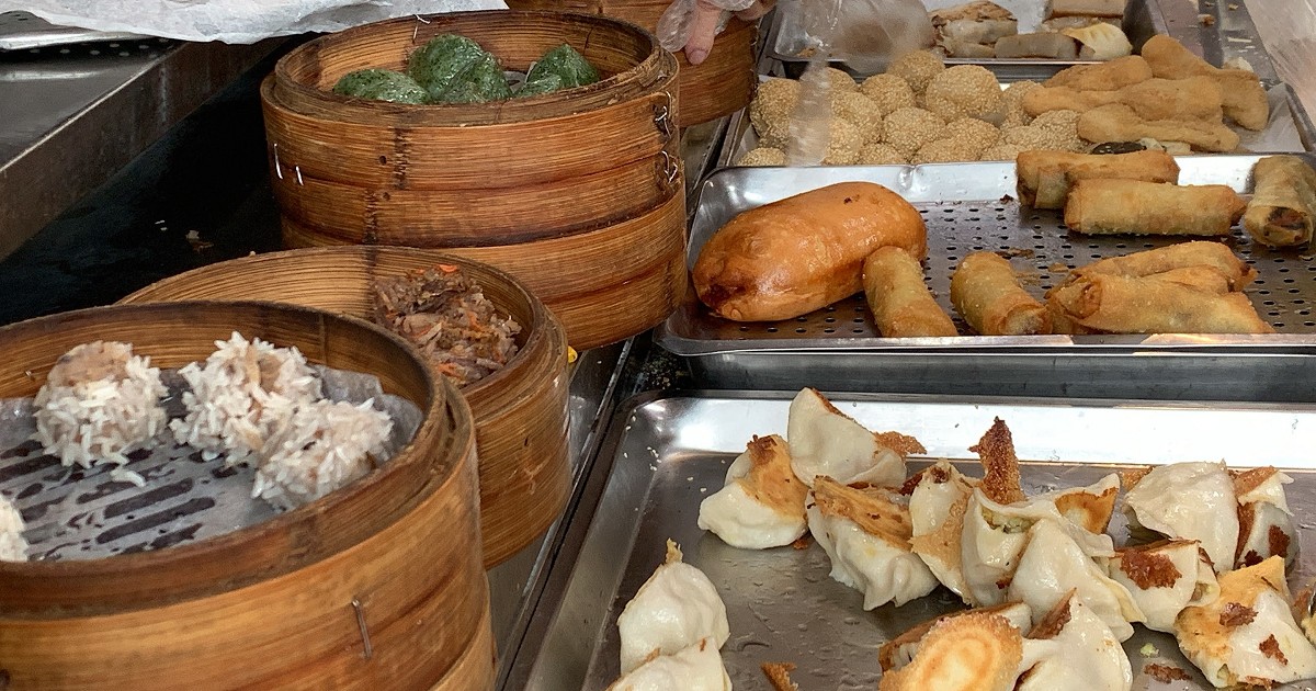 清祺素食點心部(清祺早餐)|超多樣化素食點心,港點、台式都有,城隍廟旁的高人氣素食美食!